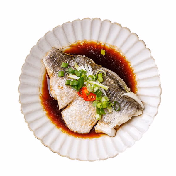清蒸鱸魚排